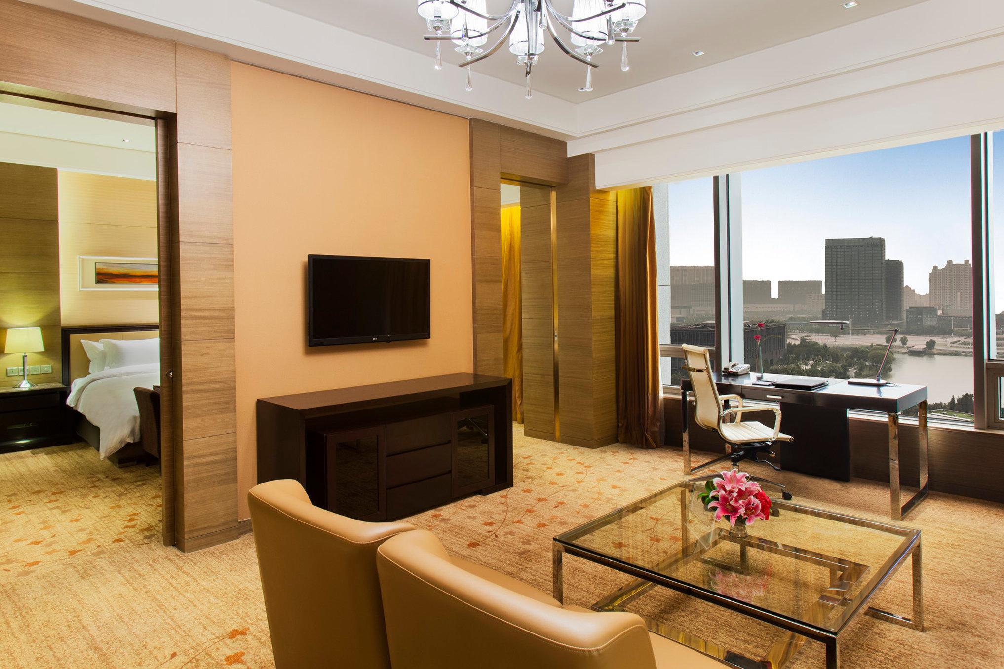 Crowne Plaza Nanjing Jiangning, an IHG Hotel Bagian luar foto