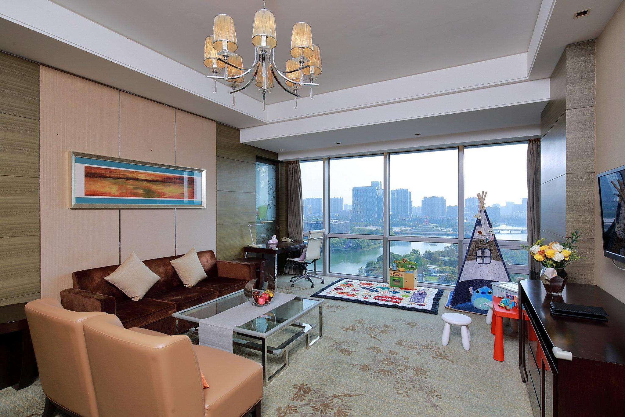 Crowne Plaza Nanjing Jiangning, an IHG Hotel Bagian luar foto