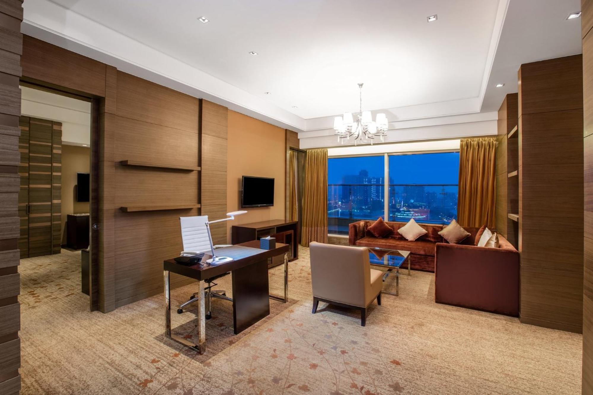 Crowne Plaza Nanjing Jiangning, an IHG Hotel Bagian luar foto